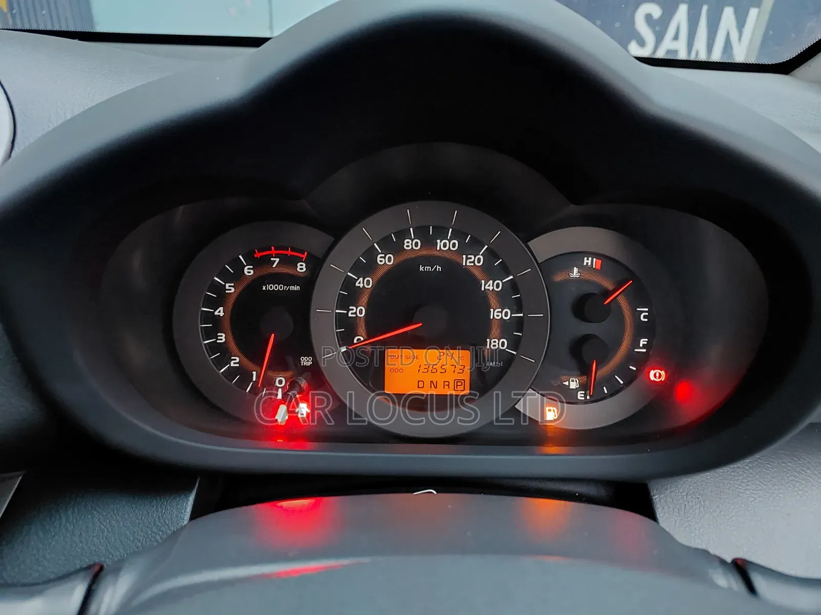 Toyota Vanguard 2014 Black