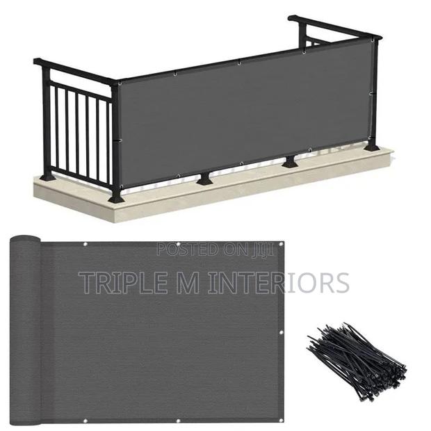 Soft View Protection With Balcony Shield Fence