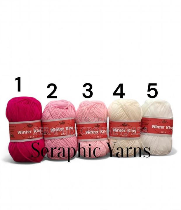 Winter King Yarn Medium Thin 4ply 10pcs 50grams Per Ball 100% Acrylic - thumbnail 7