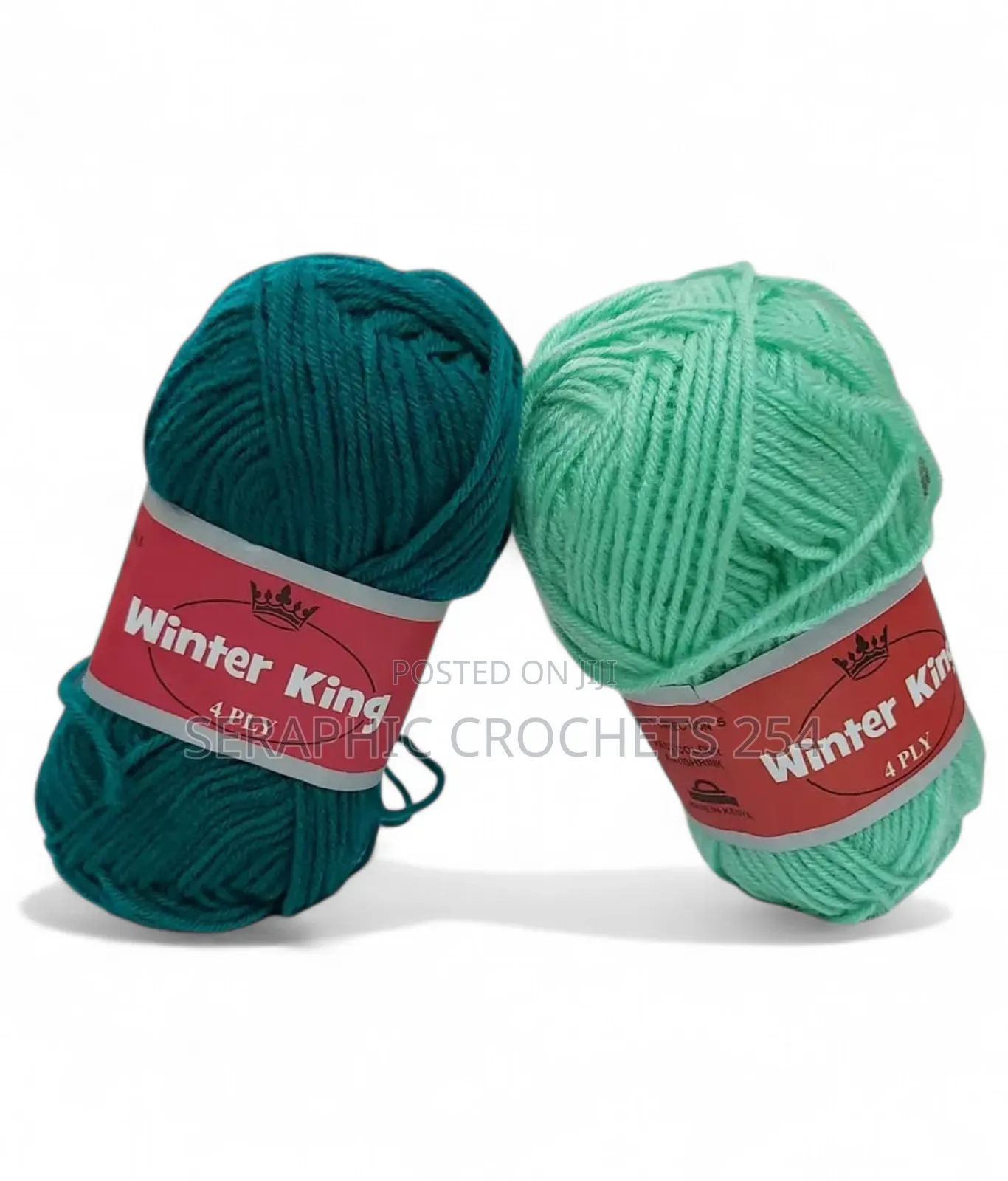 Winter King Yarn Medium Thin 4ply 10pcs 50grams Per Ball 100% Acrylic