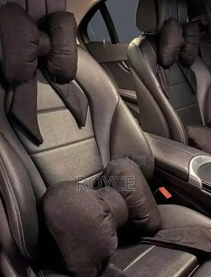 Luxury Bow Car Seat Cushion Set- {Pair}