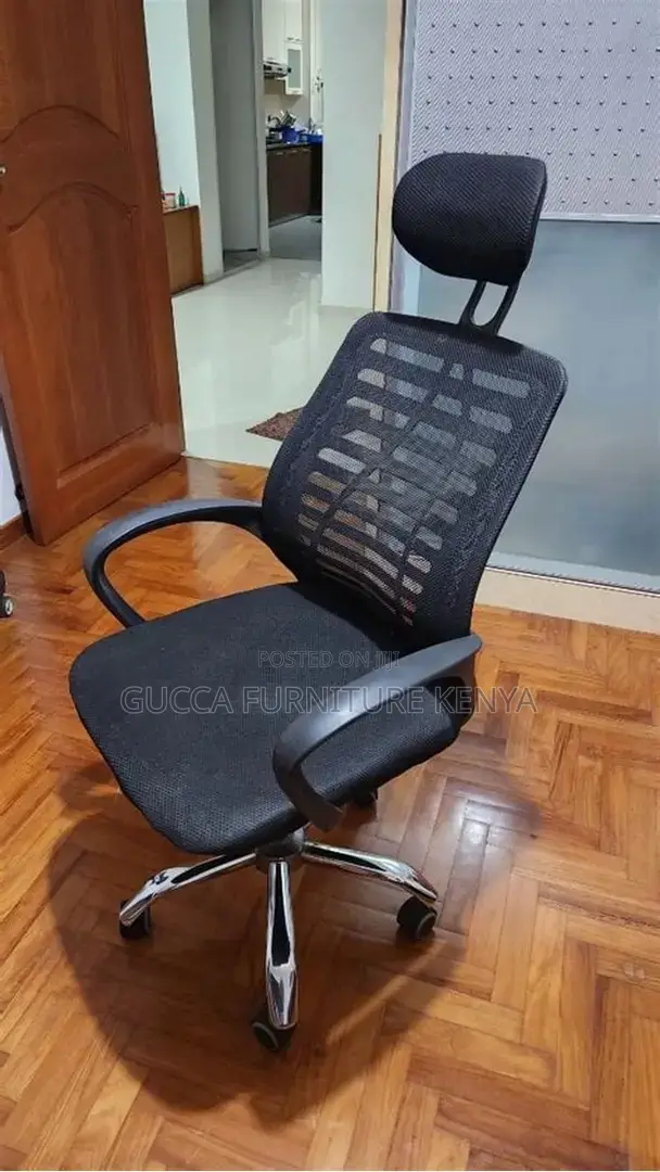 Swivel Adjustable Executive Headrest Chair