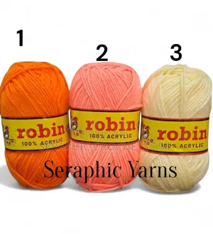 Robin Chunky Acrylic Yarn 5pcs 100g Per Ball