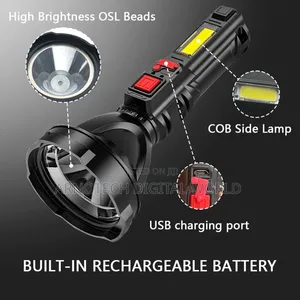 Ultra Bright Rechargeable Flashlight