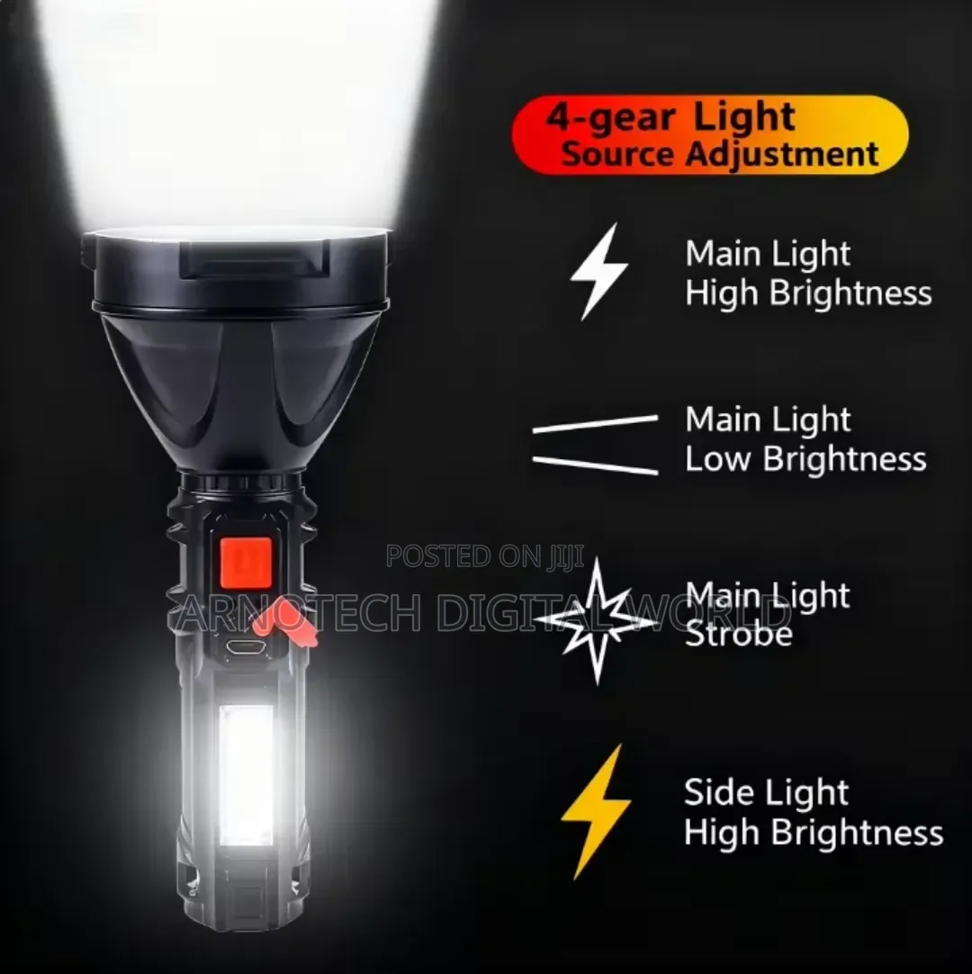 Ultra Bright Rechargeable Flashlight