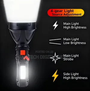 Ultra Bright Rechargeable Flashlight