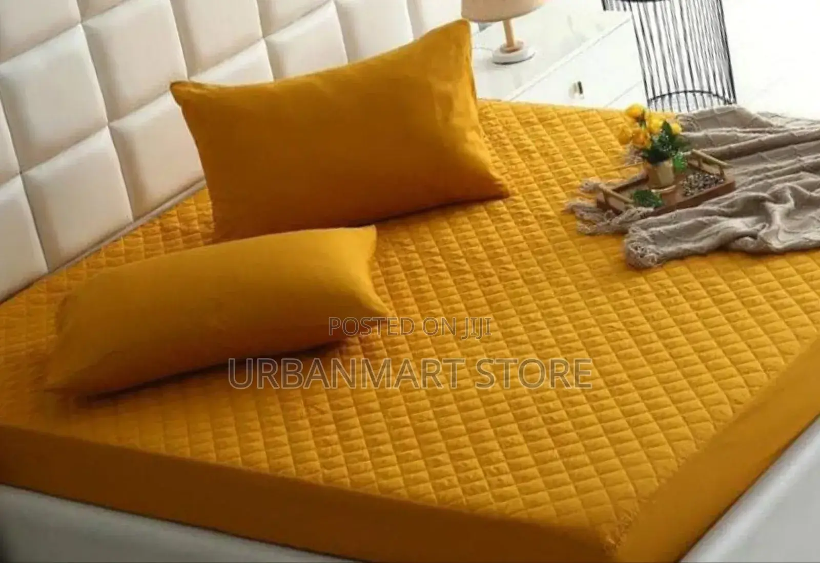 6x6 Waterproof Mattress Protector With 2 Pillow Protectors