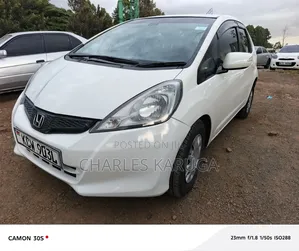 Honda Fit Automatic 2012 White