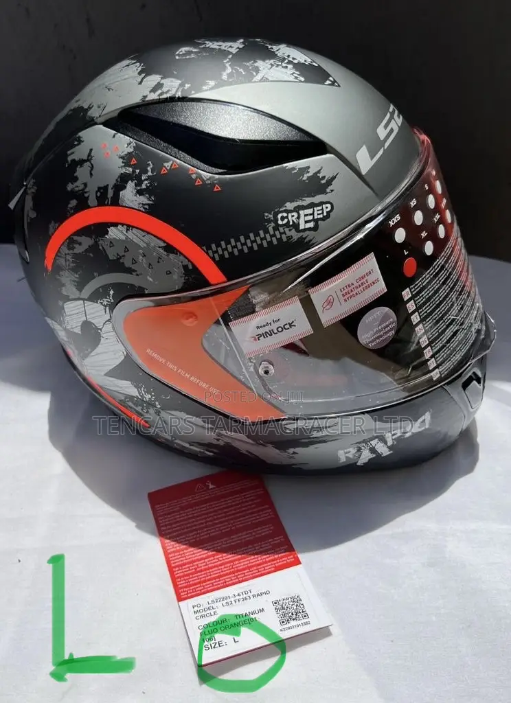 Motorcycle Helmet Ls2 Ff353 Size:L New Ece20.05