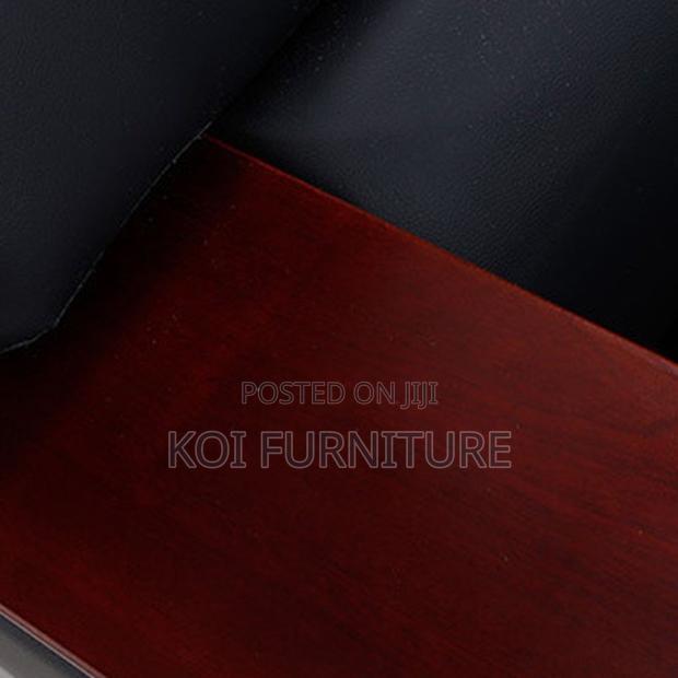 Office Sofa; Klippaun Faux Leather Executive Five Seaters Sofa Set - thumbnail 6