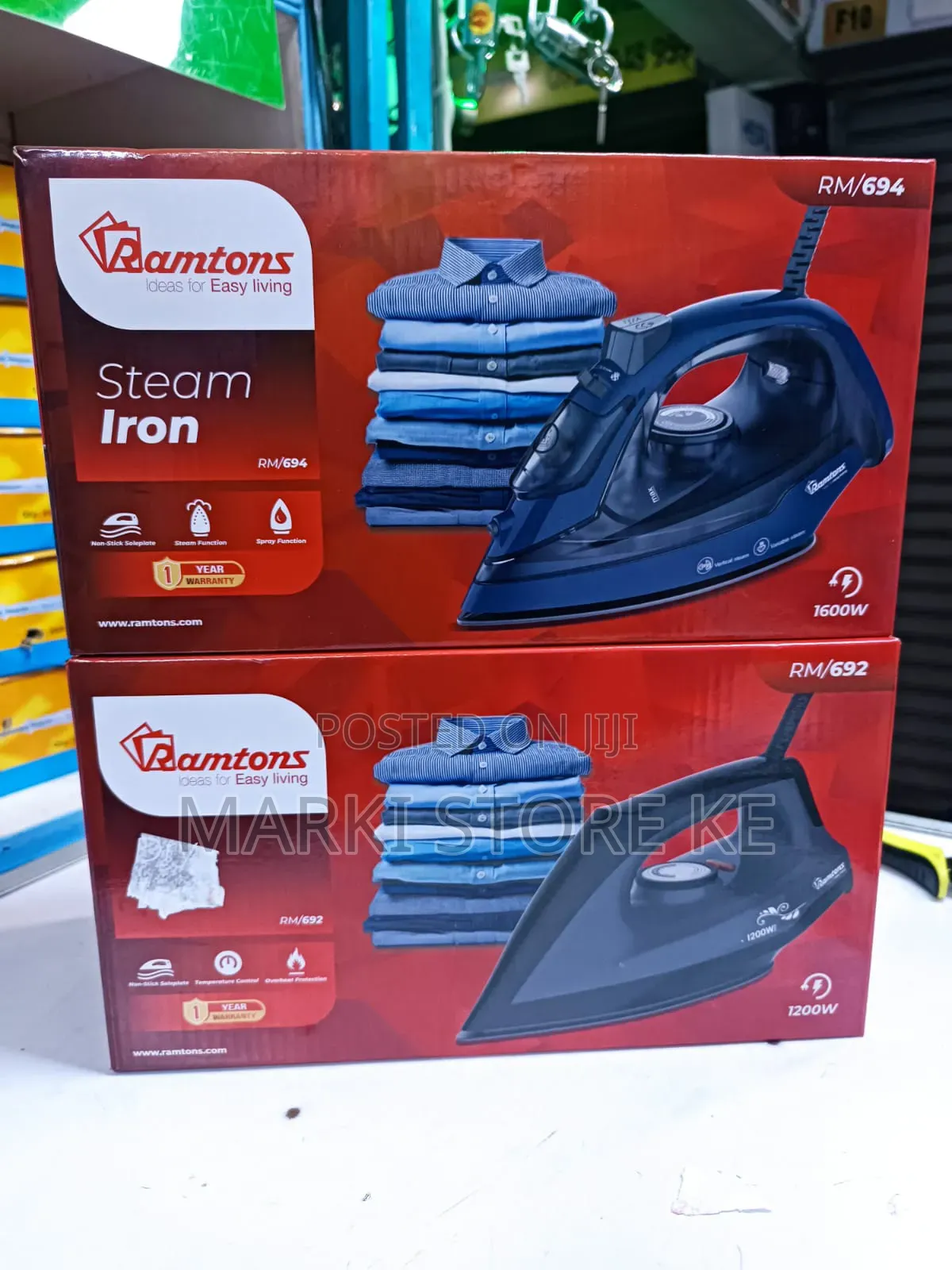 Ramtons Steam Iron Box Rm/692