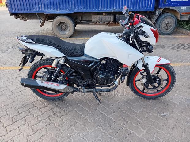 TVS Apache 180 RTR 2014 White - thumbnail 2