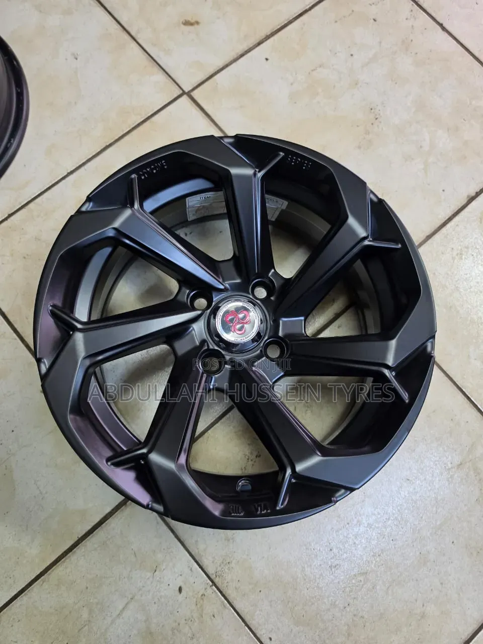Rim Size 15inch Semi Offset Black Set