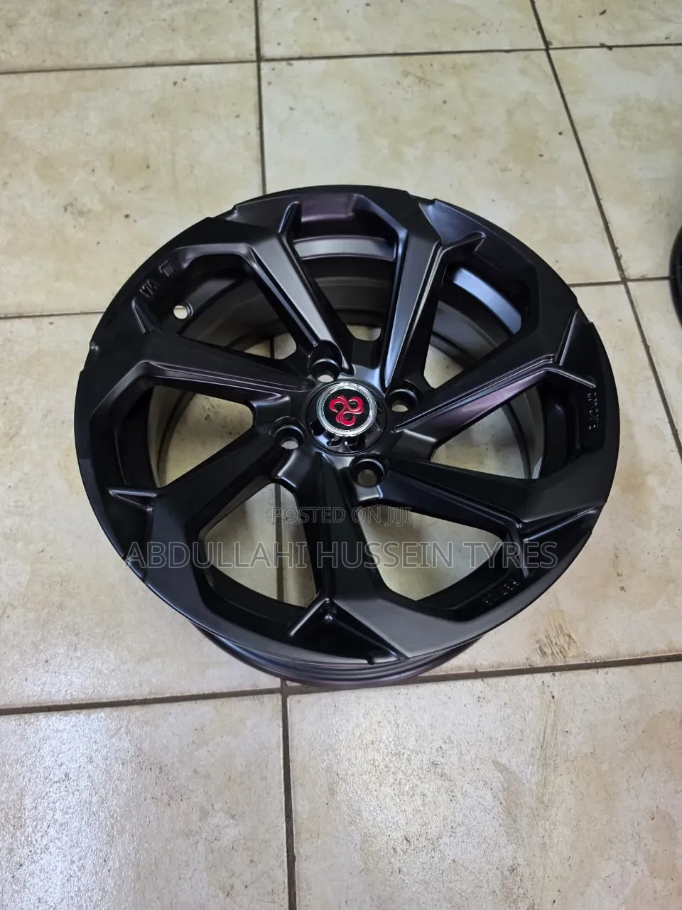 Rim Size 15inch Semi Offset Black Set