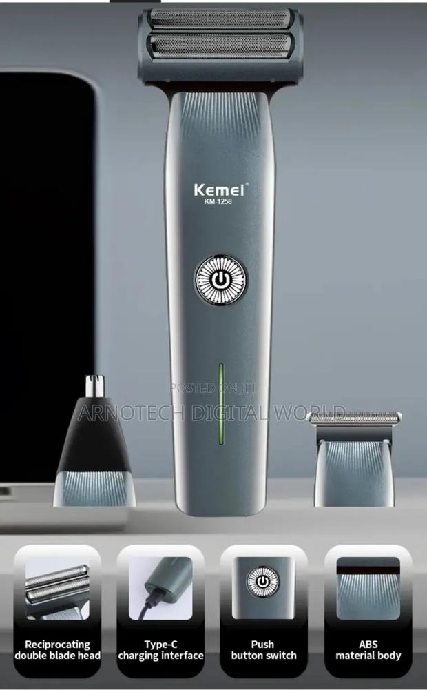 3-in-1 Cordless Grooming Kit For Men - thumbnail 2