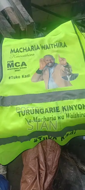 Campaign T-Shirts, Caps and Reflectors