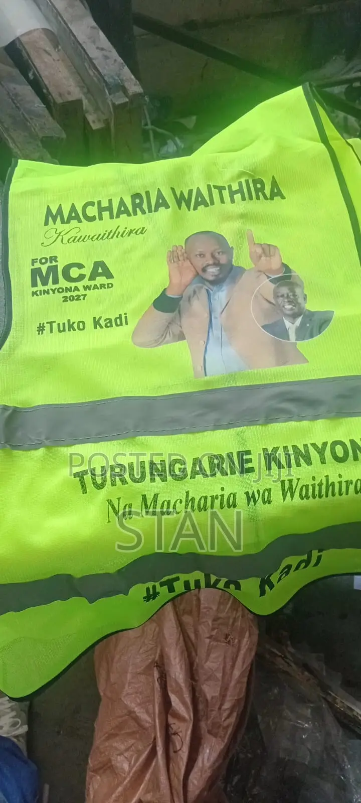 Campaign T-Shirts, Caps and Reflectors