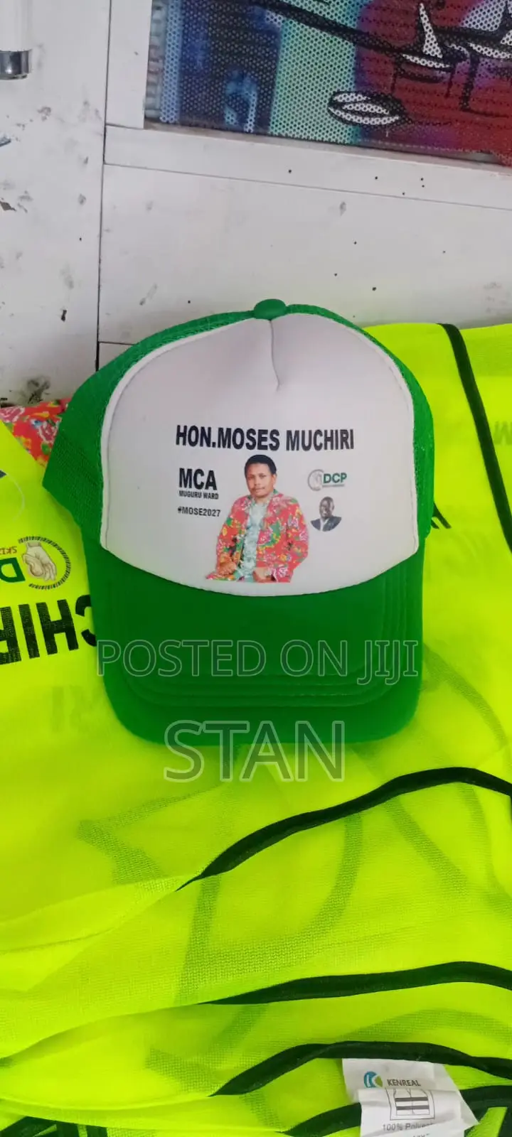 Campaign T-Shirts, Caps and Reflectors