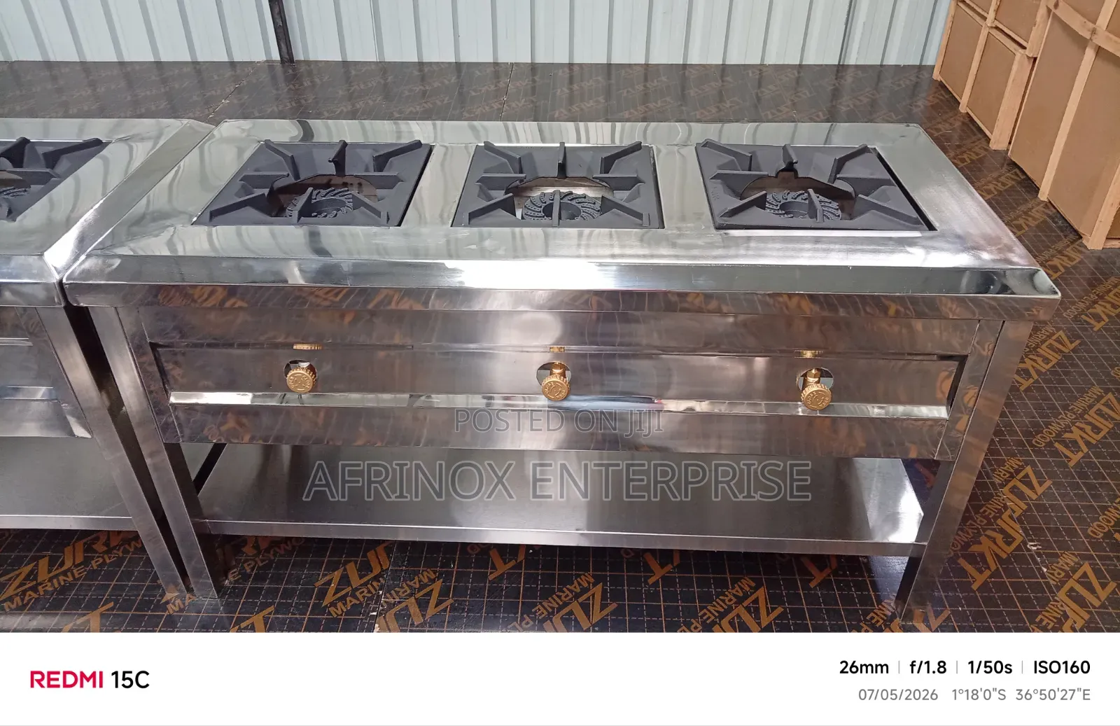 Ecoburn Stainless Steel Range - Less Gas, More Power, Timeless Look