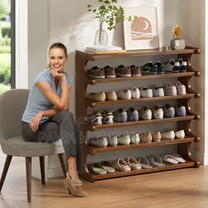 6 Layer Bamboo Shoe Rack