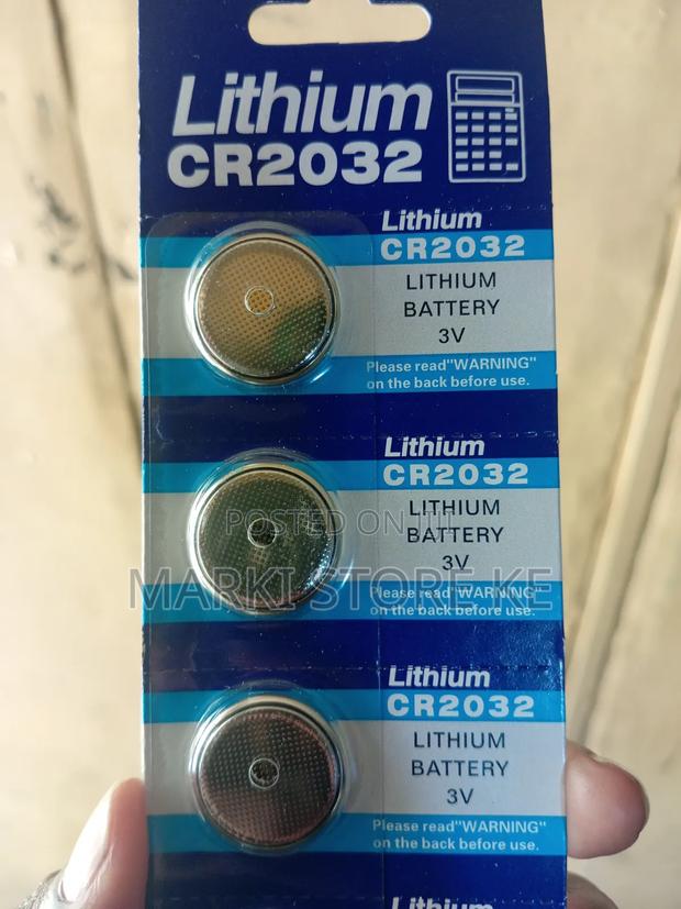 Cr 2032 Lithium 3v Batteries - thumbnail 2