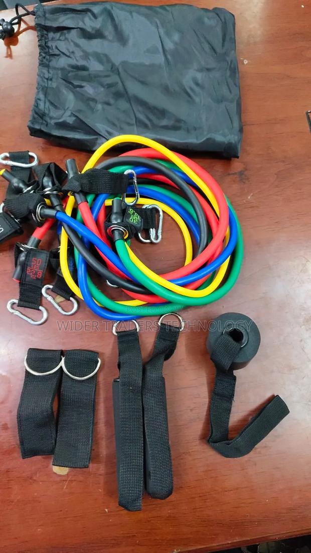 11-in-1 Resistance Tube Set Is a Comprehensive Home Gym Kit