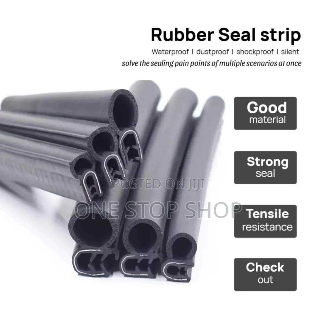 U_shaped Channel Edge Grip,Top Bulb Sealing Door Strip Rubber