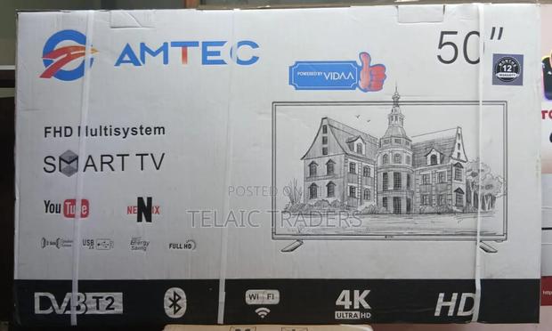 Amtec 50 Inches Smart Android Tv - thumbnail 2