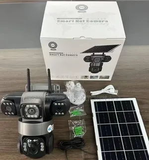 Triple-Lens Solar PTZ Cameras