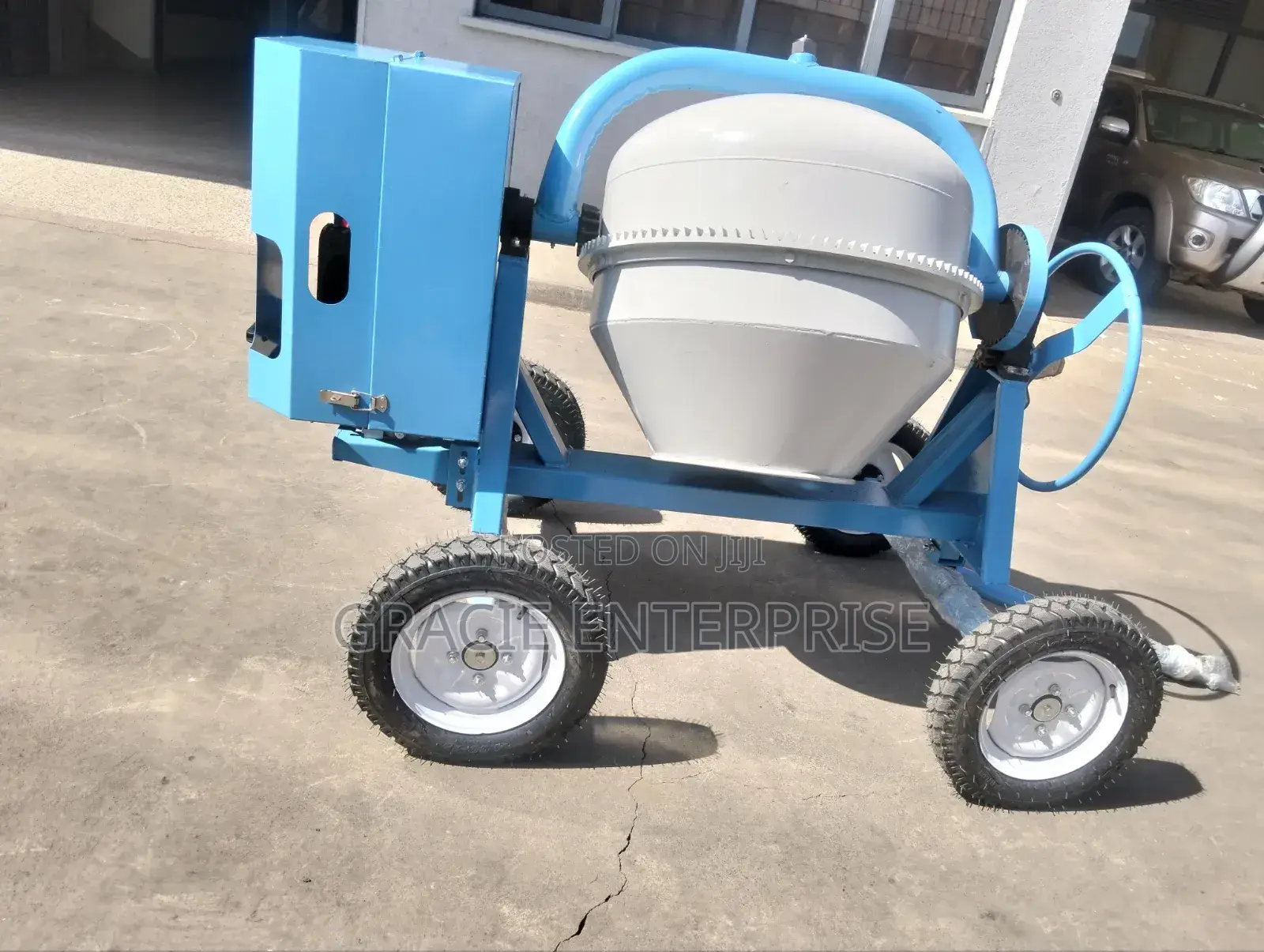Diesel Powered 500 Litres Aico Concrete Mixer