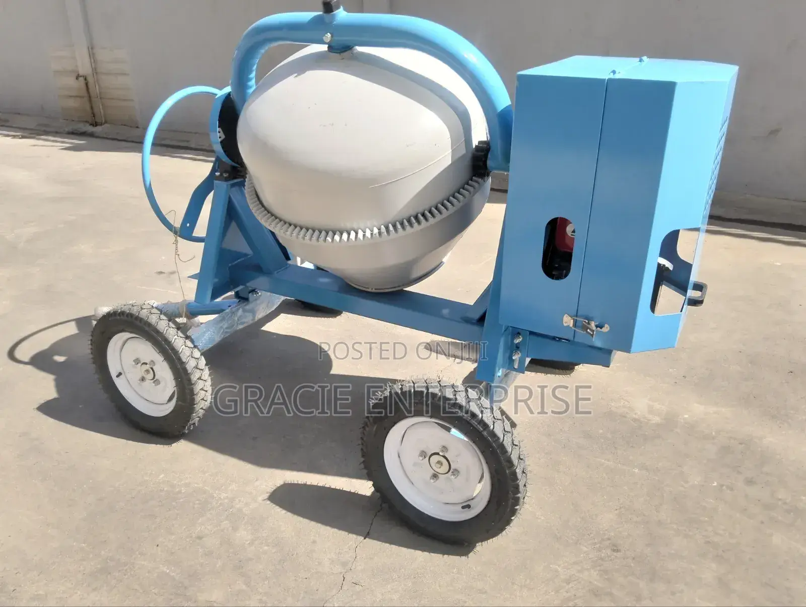 Diesel Powered 500 Litres Aico Concrete Mixer