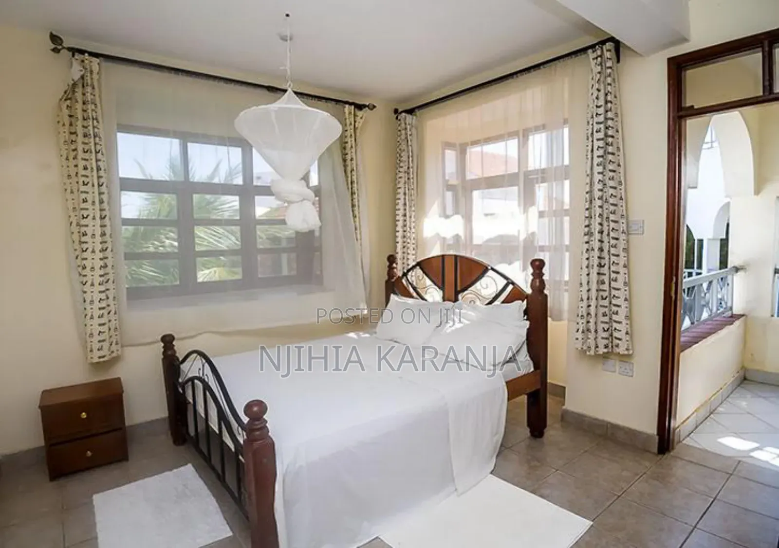 Furnished 2bdrm Villa in Diani Breeze Villas for rent