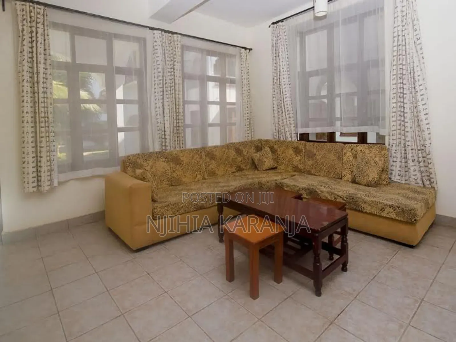 Furnished 2bdrm Villa in Diani Breeze Villas for rent