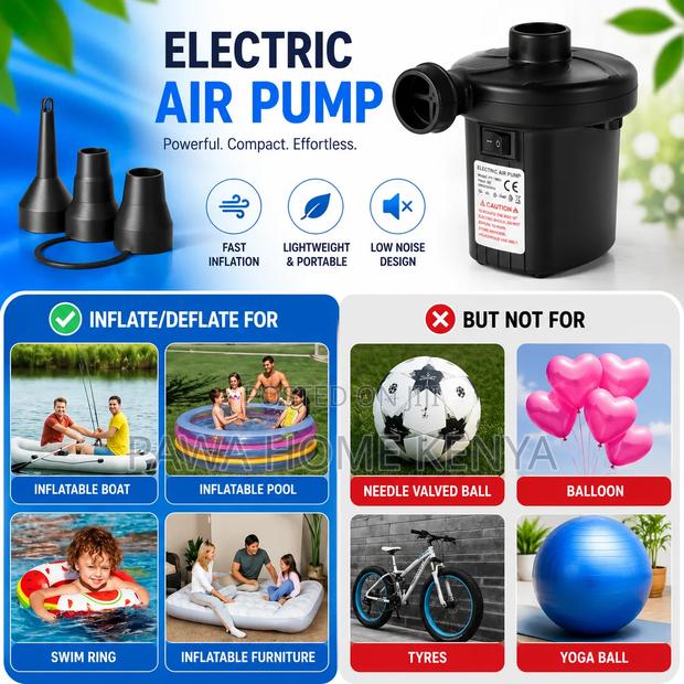 Inflator/Deflator Electric Air Pump
