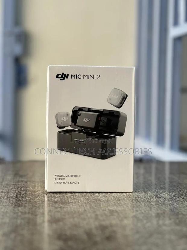 Dji Mic Mini 2, a Compact, Wireless Microphone System