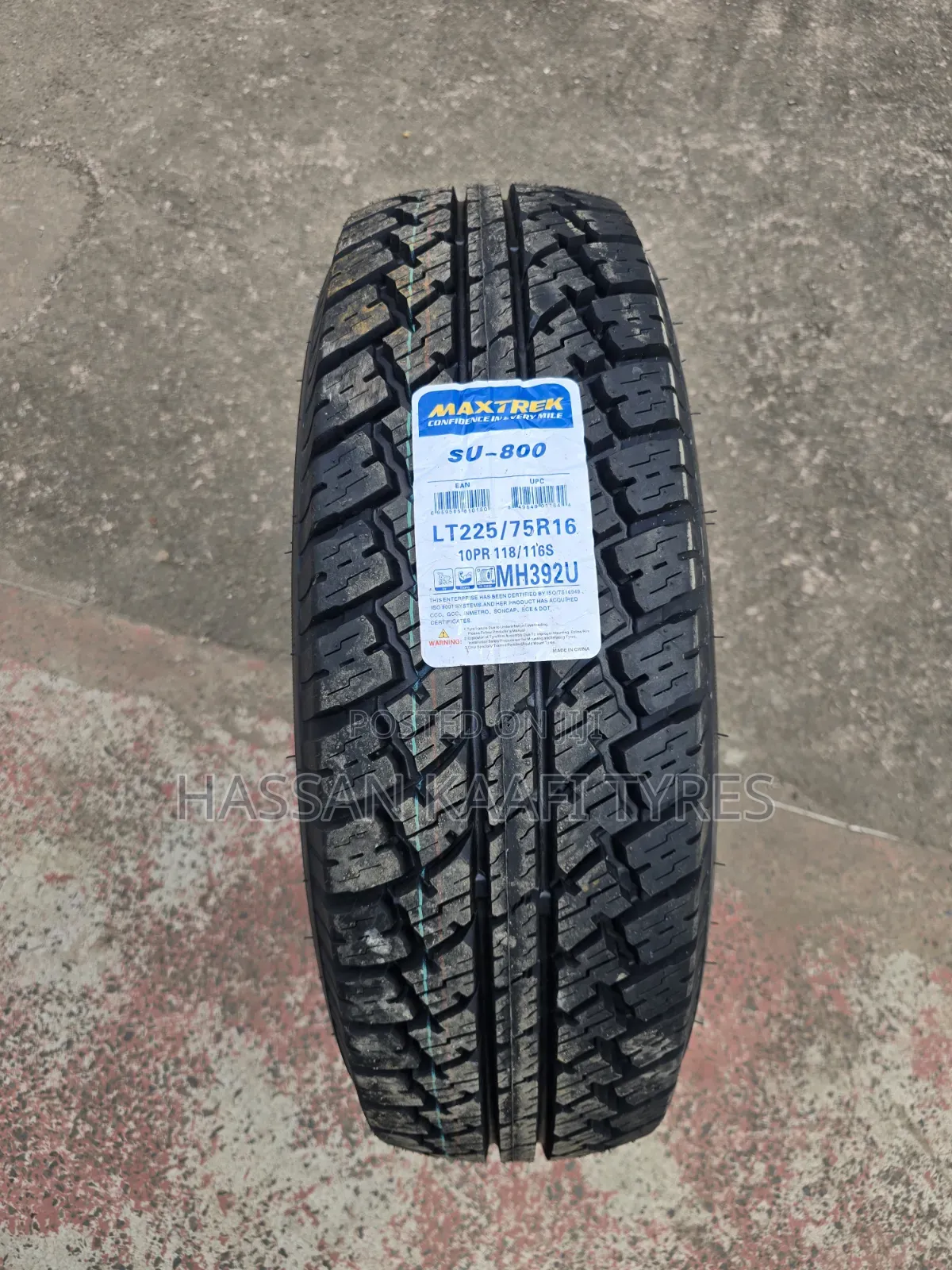 225/75r16 Maxtrek Tyre (10pr)