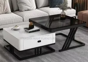 Rectangular Shape Office Coffee  Table Set