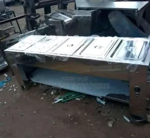 Stainless Steel Flattop Food Warmer Display
