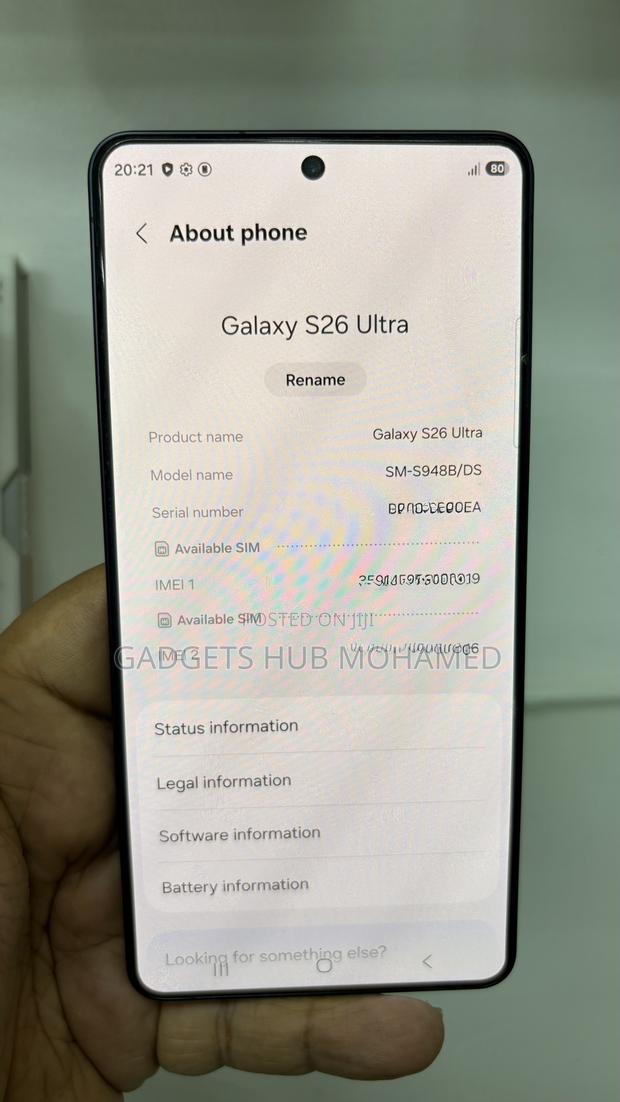 Samsung Galaxy S26 Ultra 5G 256 GB Black - thumbnail 6