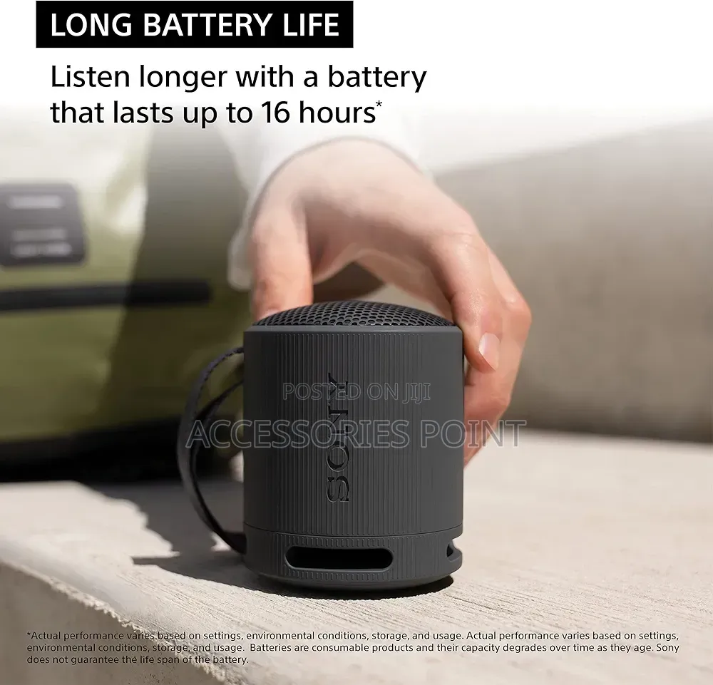 Sony Xb100 16hrs Battery, Conference-Calling, Waterproof, Deep Bass