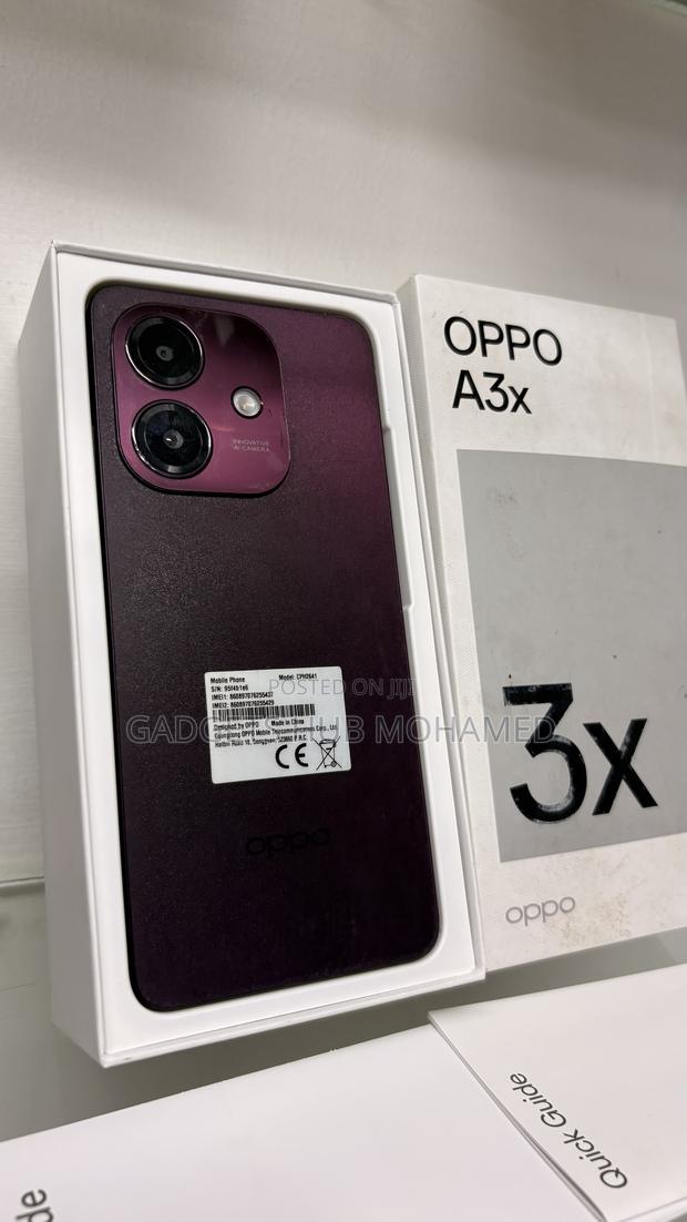 Oppo A3x 64 GB Purple - thumbnail 3