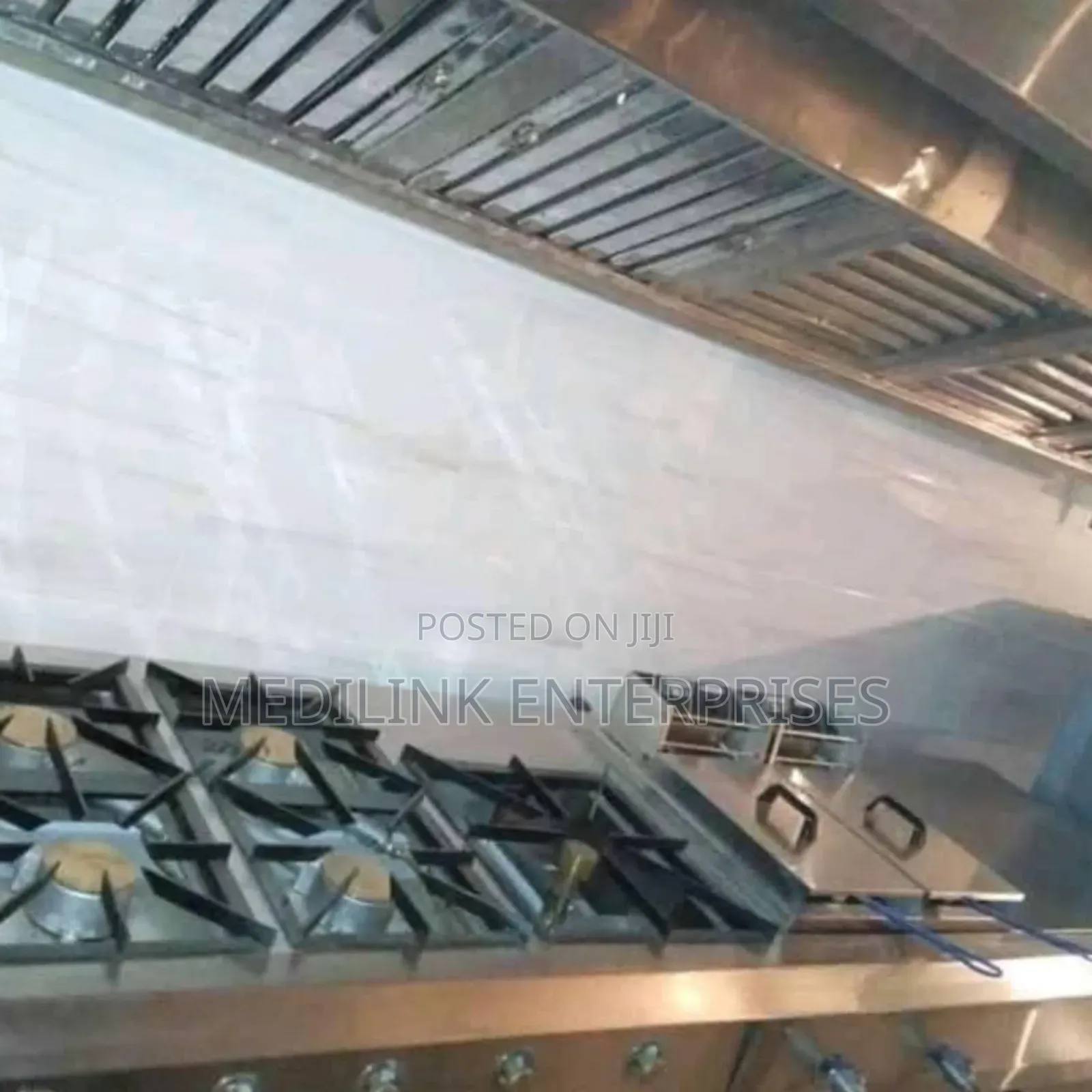 Combined Stainless Steel Commercial Kitchen Set Up
