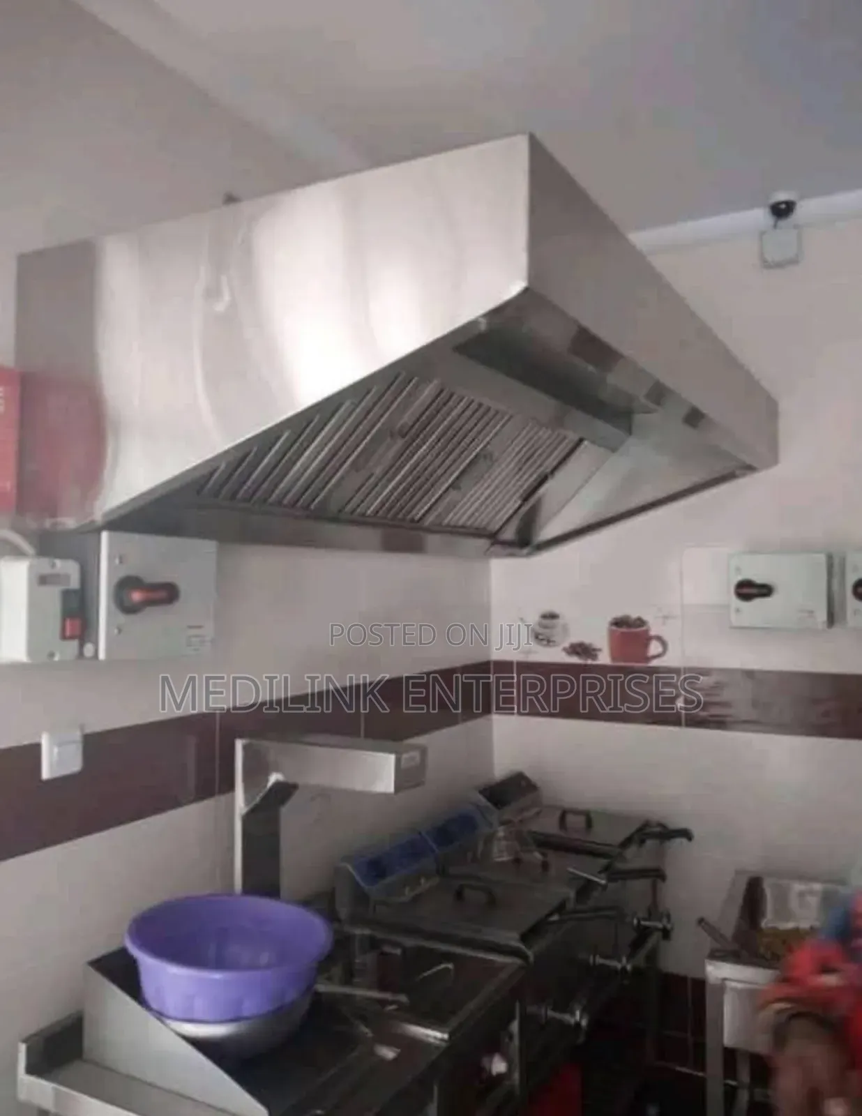 Heavy Gauge Stainless Commercial Kitchen Set Up