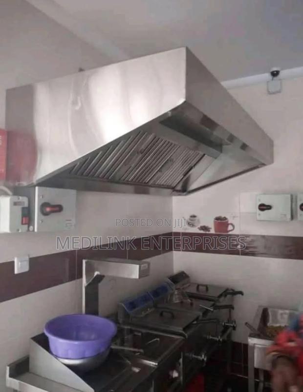 Heavy Gauge Stainless Commercial Kitchen Set Up