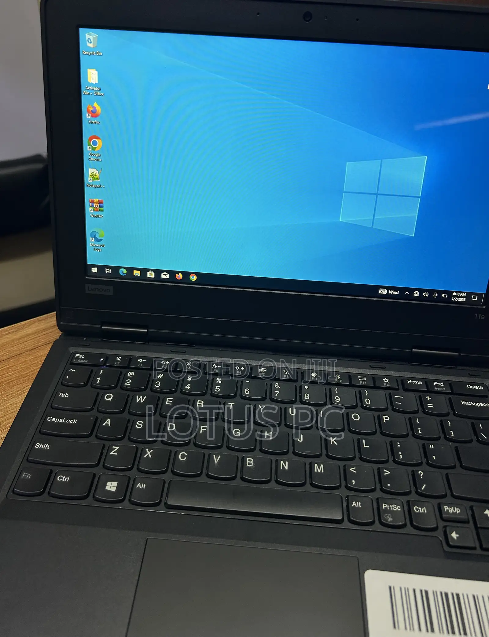Laptop Lenovo ThinkPad 11e 8GB Intel Core i3 SSD 128GB