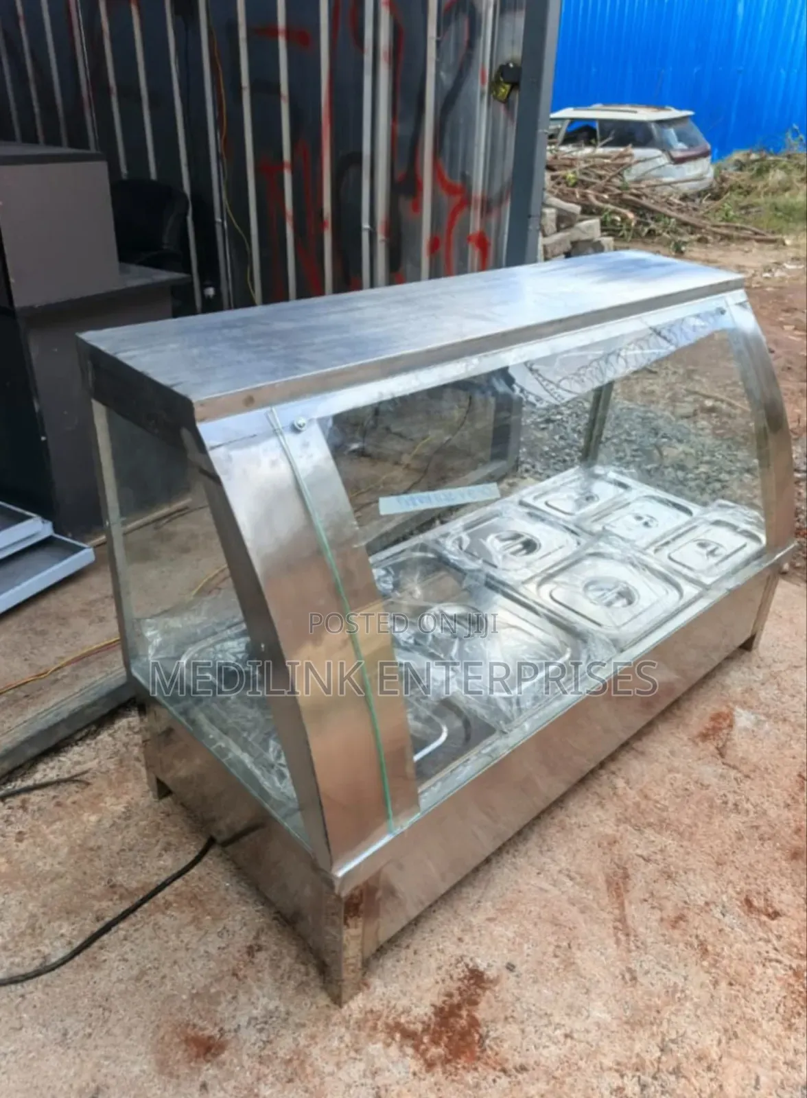 Stainless Modern Table Top Food Warmer (Customized)