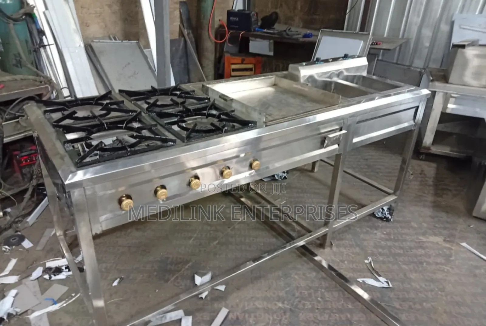 Modernised Commercial Kitchen Combined Cc Ooker