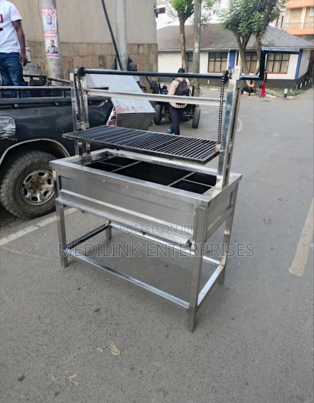 5ft Modern Stainless Steel Commercial Restaurants Meat Grill - main view