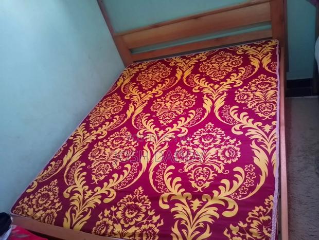 Bed 5x6 Plus Mattress Quick Sale - thumbnail 2