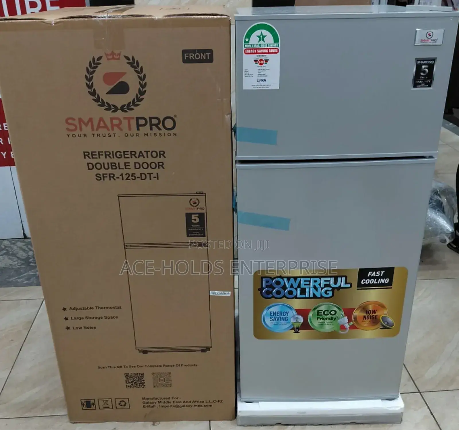 Smartpro 95 Litres (Sfr-125-Dt-I) 2 Doors Fridge